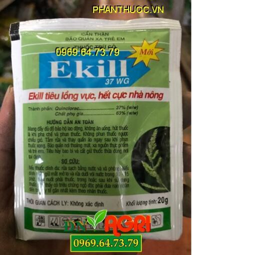 EKILL 37WG – Đặc Trị Cỏ Lồng Vực – Cỏ Gạo Trên Ruộng Lúa