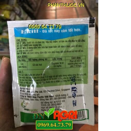 EKILL 37WG – Đặc Trị Cỏ Lồng Vực – Cỏ Gạo Trên Ruộng Lúa