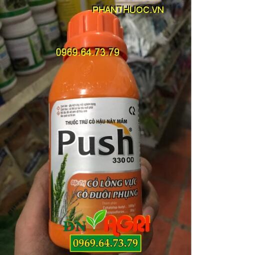 PUSH 330OD – Đặc Trị Cỏ Dại Hại Lúa, Cỏ Lồng Vực Cỏ Đuôi Phụng