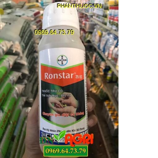 RONSTAR 25EC -Chuyên Gia Diệt Cỏ Kháng Thuốc, Cỏ Hòa Bản, Cỏ Lá Rộng