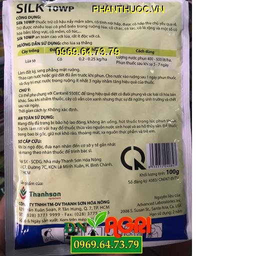 SILK 10WP – Đặc Trị Cỏ Lồng Vực – Cỏ Chác – Cỏ Lác – Cỏ Lá Rộng