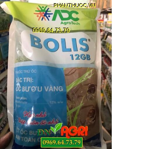 BOLIS 12GB XANH – Đặc Trị Ốc Bươu Vàng – An Toàn Cho Cá