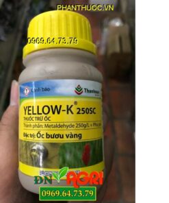 YELLOW-K 250SC – Đặc Trị Ốc Bươu Vàng Trên Lúa Và Hoa Kiểng