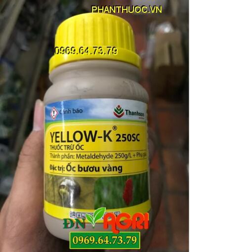 YELLOW-K 250SC – Đặc Trị Ốc Bươu Vàng Trên Lúa Và Hoa Kiểng