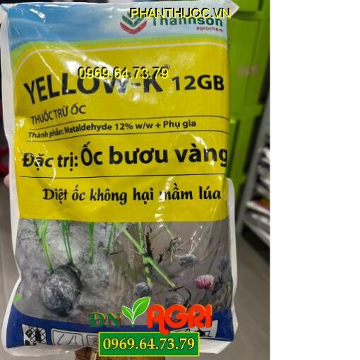 YELLOW-K 12GB – Diệt Ốc không Hại Cá Và Mầm Lúa