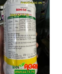 BINI 58 40EC- ĐẶC TRỊ CÁC LOẠI RỆP, RỆP MÍA ,RỆP CÀ PHÊ