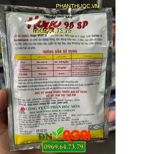 HUGO 95SP – Đặc Trị Sâu Hại Lúa Và Lạc – Rệp Sáp Hại Cà Phê