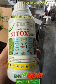 NITOX 30EC- Đặc Trị Các Loại Sâu Cuốn Lá, Sâu Đục Bẹ, Sâu Ăn Lá, Rệp