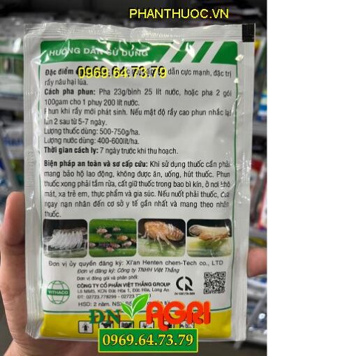 ANVADO 100WP – Đặc Trị Rầy Xanh Rầy Nâu – Trứng Rầy Không Nở Được