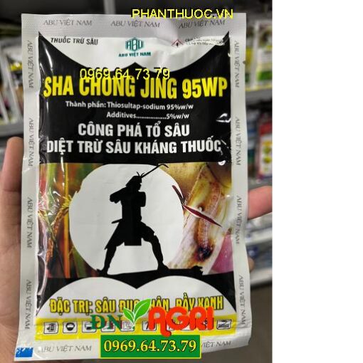 SHA CHONG JING 95WP- Đặc Trị Sâu Đục Thân, Rầy Xanh