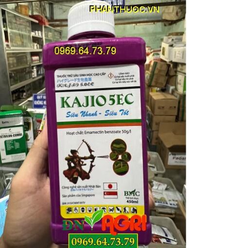 KAJIO 5EC- Đăc Trị Sâu Đục Thân, Sâu Cuốn Lá, Sâu Phao Đục Bẹ