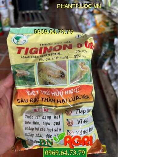 TIGINON 5GR – Diệt Trừ Hữu Hiệu Sâu Đục Thân Hại Lúa Mía