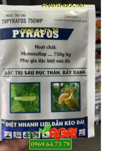 TVPYRAFOS 750WP- Đặc Trị Sâu Đục Thân, Rầy Xanh