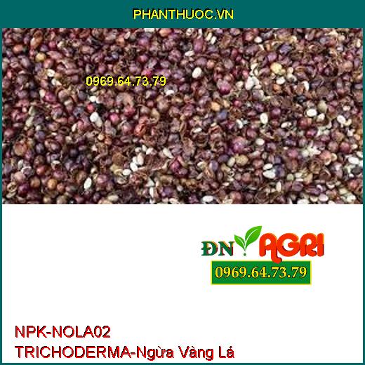 NPK- NOLA02 TRICHODERMA NÔNG LÂM - Ủ Vỏ Cà Phê, Phòng Vàng Lá, Thối Gốc