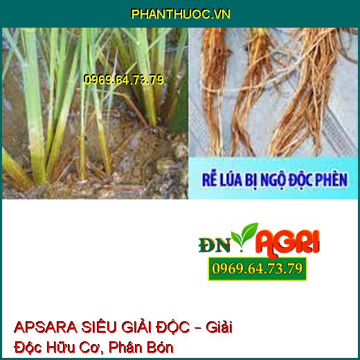 APSARA SIÊU GIẢI ĐỘC – Giải Độc Hữu Cơ, Phân Bón