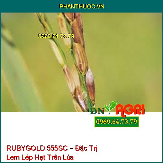 RUBYGOLD 555SC – Đặc Trị Lem Lép Hạt Trên Lúa