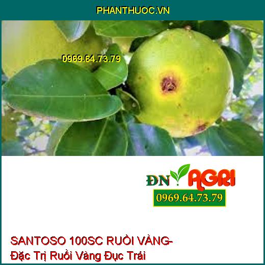 SANTOSO 100SC RUỒI VÀNG- Đặc Trị Ruồi Vàng Đục Trái