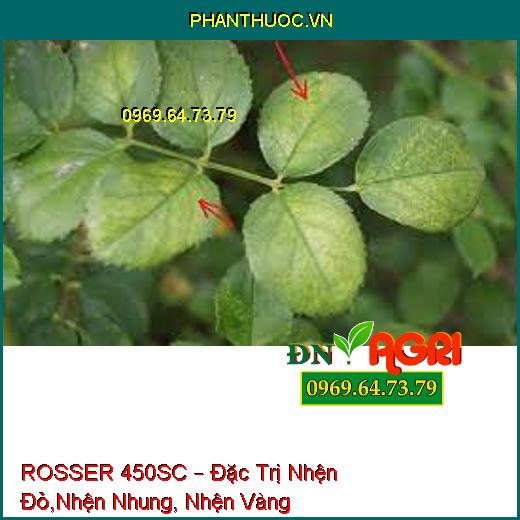 ROSSER 450SC – Đặc Trị Nhện Đỏ,Nhện Nhung, Nhện Vàng