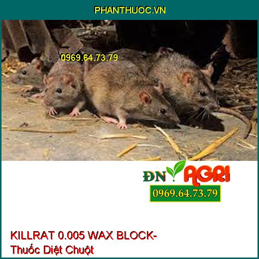 KILLRAT 0.005 WAX BLOCK- Thuốc Diệt Chuột