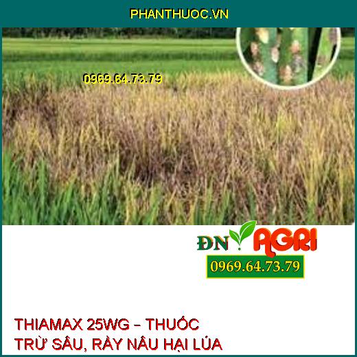 THIAMAX 25WG – THUỐC TRỪ SÂU, RẦY NÂU HẠI LÚA