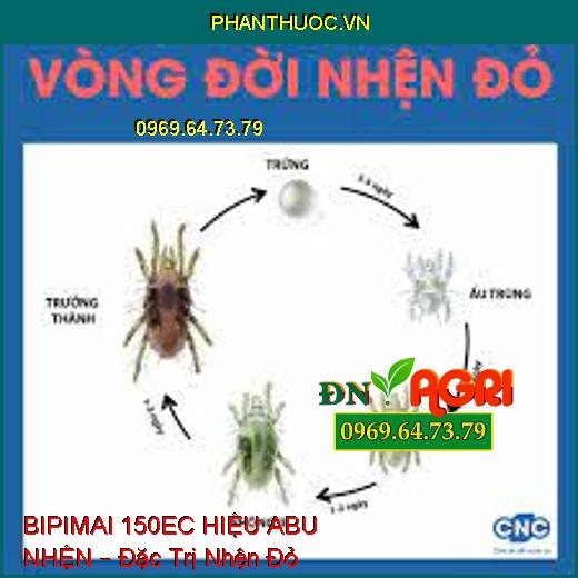 BIPIMAI 150EC HIỆU ABU NHỆN – Đặc Trị Nhện Đỏ