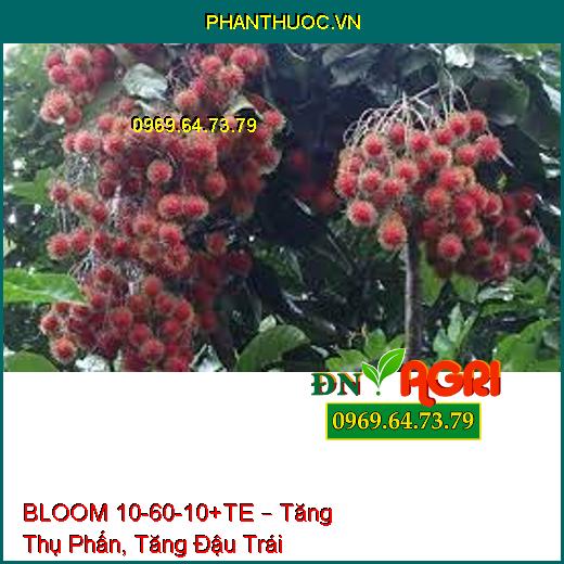 BLOOM 10-60-10+TE – Tăng Thụ Phấn, Tăng Đậu Trái