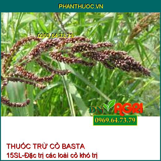 THUỐC TRỪ CỎ BASTA 15SL-Đặc trị các loài cỏ khó trị