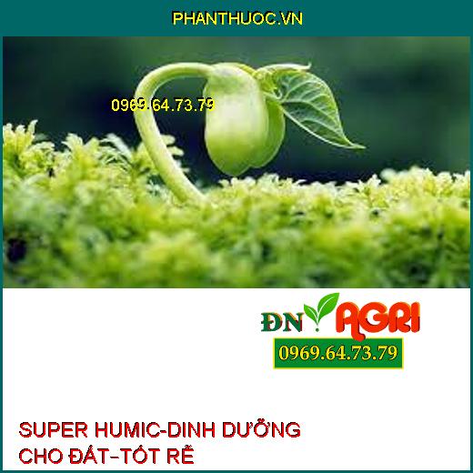 SUPER HUMIC-DINH DƯỠNG CHO ĐẤT–TỐT RỄ