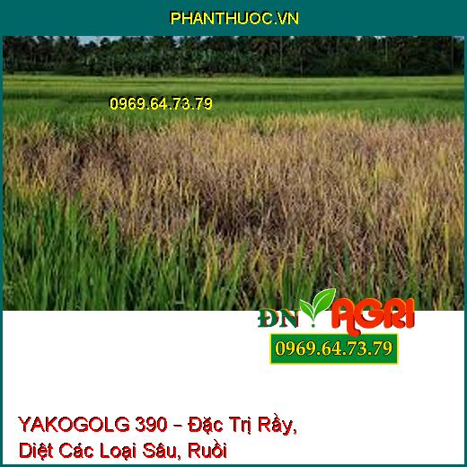 YAKOGOLG 390 – Đặc Trị Rầy, Diệt Các Loại Sâu, Ruồi