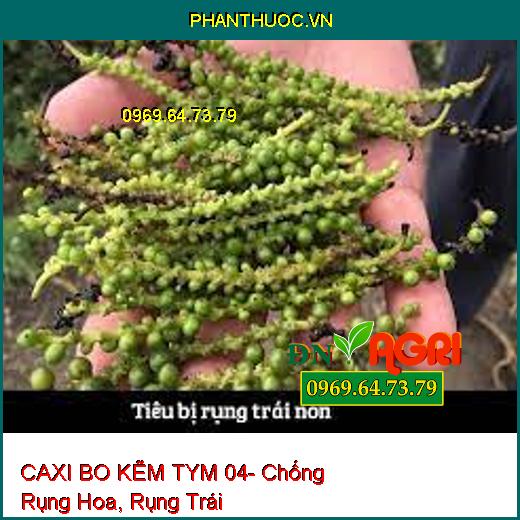 CAXI BO KẼM TYM 04- Chống Rụng Hoa, Rụng Trái