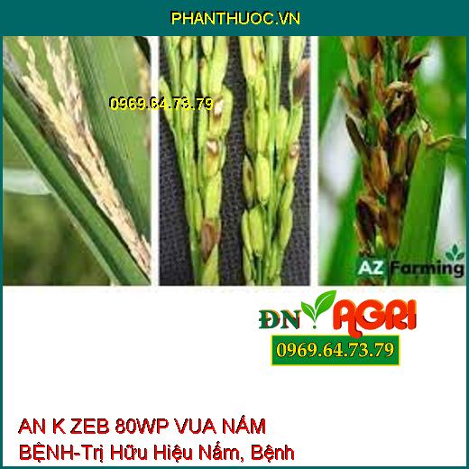 AN K ZEB 80WP VUA NẤM BỆNH-Trị Hữu Hiệu Nấm, Bệnh Hại