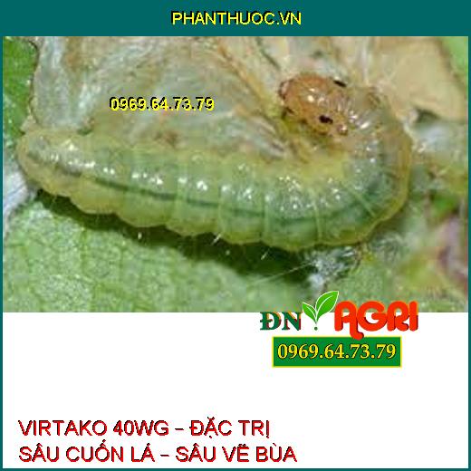 VIRTAKO 40WG – ĐẶC TRỊ SÂU CUỐN LÁ – SÂU VẼ BÙA