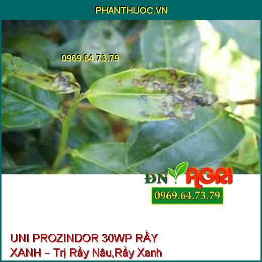 UNI PROZINDOR 30WP RẦY XANH – Trị Rầy Nâu,Rầy Xanh