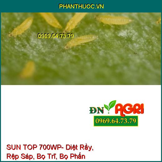 SUN TOP 700WP- Diệt Rầy, Rệp Sáp, Bọ Trĩ, Bọ Phấn