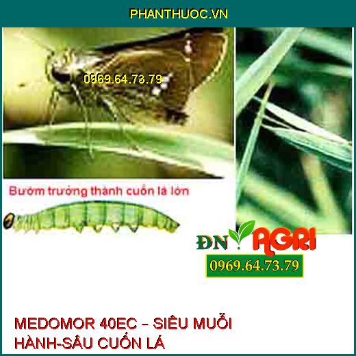 MEDOMOR 40EC – SIÊU MUỖI HÀNH-SÂU CUỐN LÁ