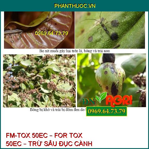 FM-TOX 50EC – FOR TOX 50EC – TRỪ SÂU ĐỤC CÀNH