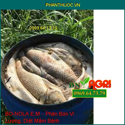 BO-NOLA E.M – Phân Bón Vi Lượng, Diệt Mầm Bệnh