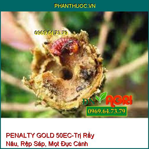 PENALTY GOLD 50EC-Trị Rầy Nâu, Rệp Sáp, Mọt Đục Cành