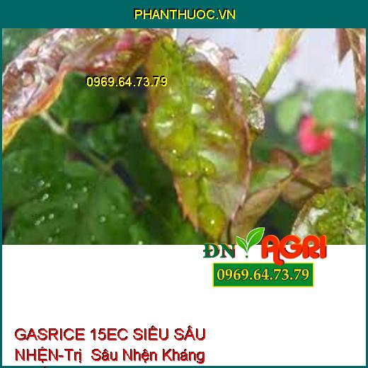 GASRICE 15EC SIÊU SÂU NHỆN-Trị Sâu Nhện Kháng Thuốc