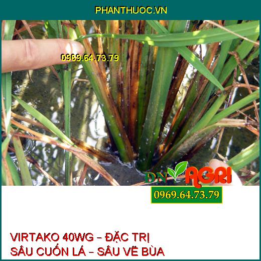 VIRTAKO 40WG – ĐẶC TRỊ SÂU CUỐN LÁ – SÂU VẼ BÙA