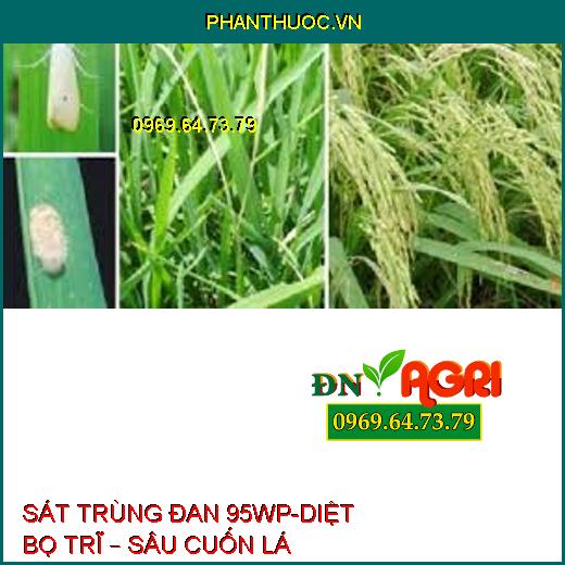 SÁT TRÙNG ĐAN 95WP-DIỆT BỌ TRĨ – SÂU CUỐN LÁ