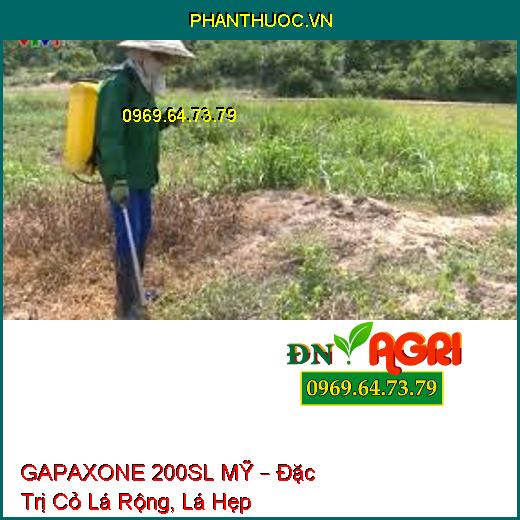 GAPAXONE 200SL MỸ – Đặc Trị Cỏ Lá Rộng, Lá Hẹp