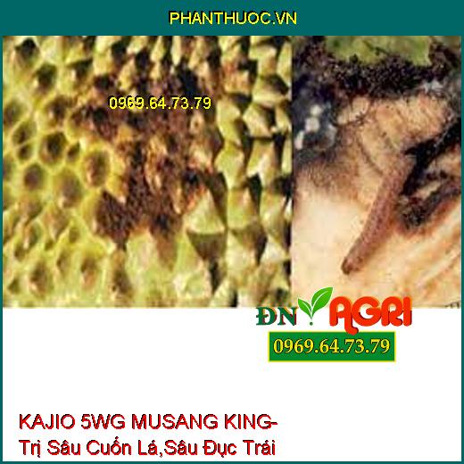 KAJIO 5WG MUSANG KING- Trị Sâu Cuốn Lá,Sâu Đục Trái