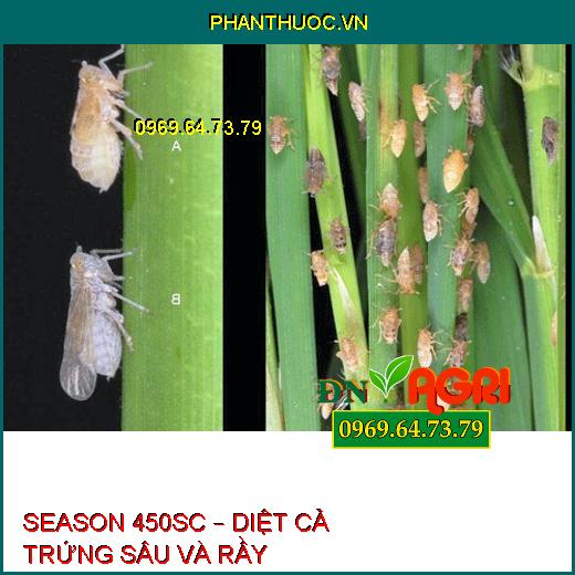 SEASON 450SC – DIỆT CẢ TRỨNG SÂU VÀ RẦY