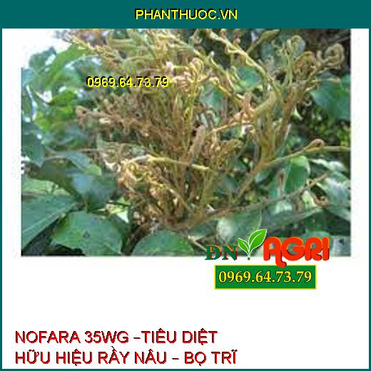 NOFARA 35WG –TIÊU DIỆT HỮU HIỆU RẦY NÂU – BỌ TRĨ