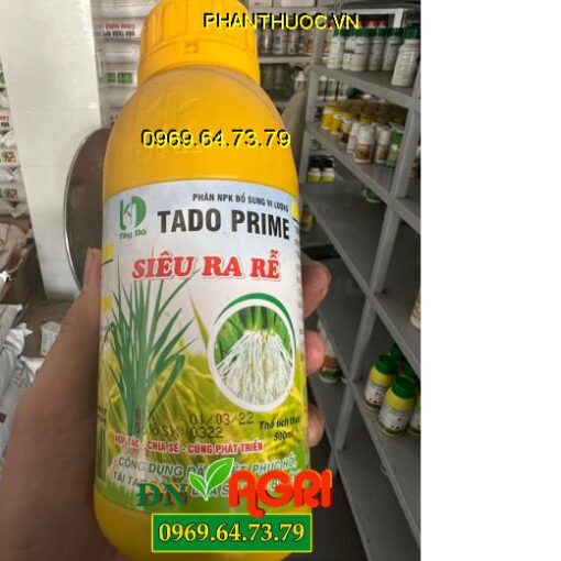 TADO PRIME SIÊU RA RỄ- Ra Rễ Cực Mạnh, Giải Độc Hữu Cơ, Đẻ Nhánh