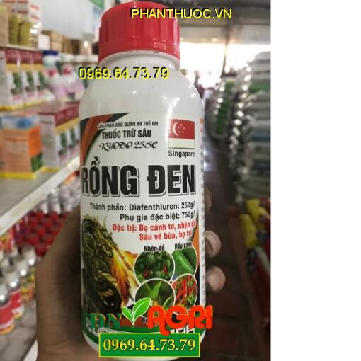 KYODO 25SC RỒNG ĐEN – Đặc Trị Bọ Cánh Tơ, Nhện Đỏ, Sâu Vẽ Bùa