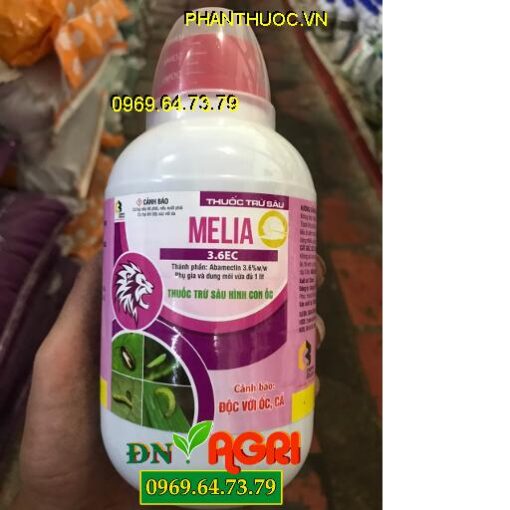 MELIA 3.6EC – Đặc Trị Sâu Kháng Thuốc – Trừ Sâu Hình Con Ốc