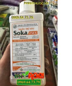 SOKA 25EC – Phòng Trừ Ruồi Đục Quả – Nhện Đỏ – Sâu Vẽ Bùa -Rệp Sáp