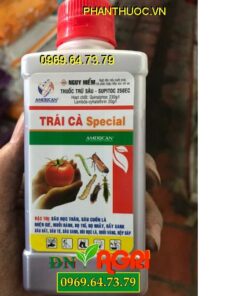 SUPITOC 250EC TRÁI CÀ SPECIAL – Đặc Trị Sâu Cuốn Lá, Nhện Đỏ